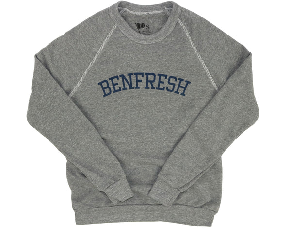 Ben Fresh Eco-Fleece Lightweight Fitted Crewneck