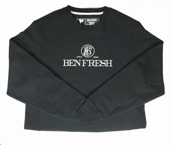 Ben Fresh Letter Head Heavyweight Crewneck Sweatshirt